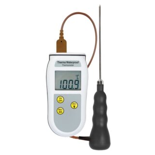 Therma Waterproof- Thermometer für Typ T- Thermoelemente