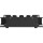 CONTRIK Multicore Distributor Easylen® MUR; 1xHarting E 16-pinl to 6x Schuko Hinged Cover