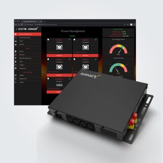SurgeX-Squid AM-SX-DC-8-24-230, AC/DC Power Manager,...