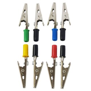 TP-AC5, unisolierte kleine Krokodilklemme, 60mm