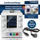 PeakTech 6171, Compact Lab Power Supply 0-30VDC / 0-5A