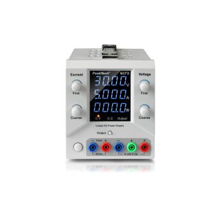 PeakTech 6173, kompaktes Labornetzgerät, 0-30VDC / 0-5A, USB