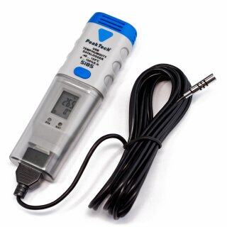 PeakTech P5185, 2-Channel Datalogger for Temperature/Air Humidity
