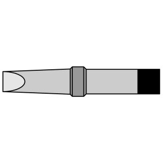 Weller Lötspitze Serie PT, Meißelform, PT D8/4,6 x 0,8mm, 425°C, gerade