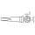 Weller Soldering Sip LT Series, Chisel Shape, LT L/2.0 x 1.0mm, Straight