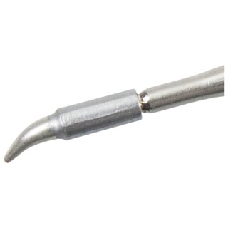 JBC Desoldering Tip Series C120 Chip Components, C120902/ 0.3mm, Curved