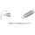 JBC Soldering Tip Series C245 Chisel Shape, C245742/0.8 x 0.6mm, Straight, High Thermal