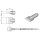 JBC Soldering Tip Series C245 Blade Shape, C245914/10.0mm, Angled