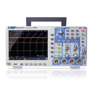 PeakTech 1340, 4-Channel 60MHz Digital Storage Oscilloscope, 1GS/s