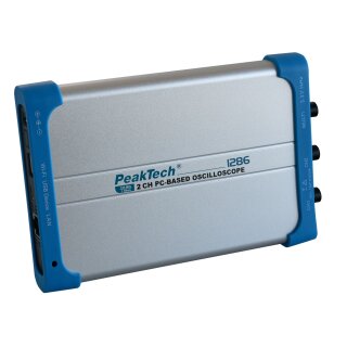 PeakTech 1286, 2-Kanal- 100MHz- USB- und LAN- Oszilloskop, 1GS/s