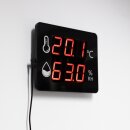 Wall-Mounted Thermometer/Hygrometer, 170mm x 210mm