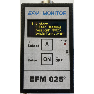EFM 025, Static Electrical Field Meter with USB Interface