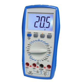 Body Voltage Meter, incl. Accessories and Manual