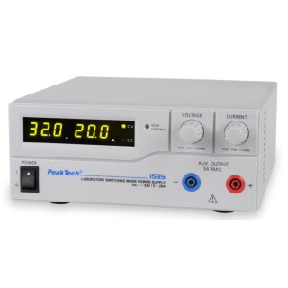 PeakTech 1535, Laboratory Switching Mode Power Supply, 1-32 V/0-20 A DC
