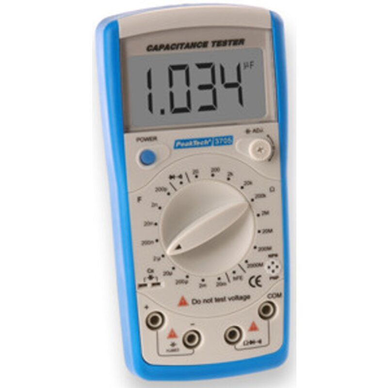 PeakTech 3705, Digital Capacitance Tester PSE Priggen Special Ele
