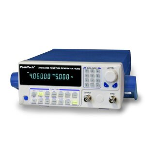 PeakTech 4060 MV, DDS Funktionsgenerator 10 µHz-20 MHz