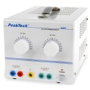 Peak Tech 6125, Regulated AC/DC Laboratory Power Supply,...